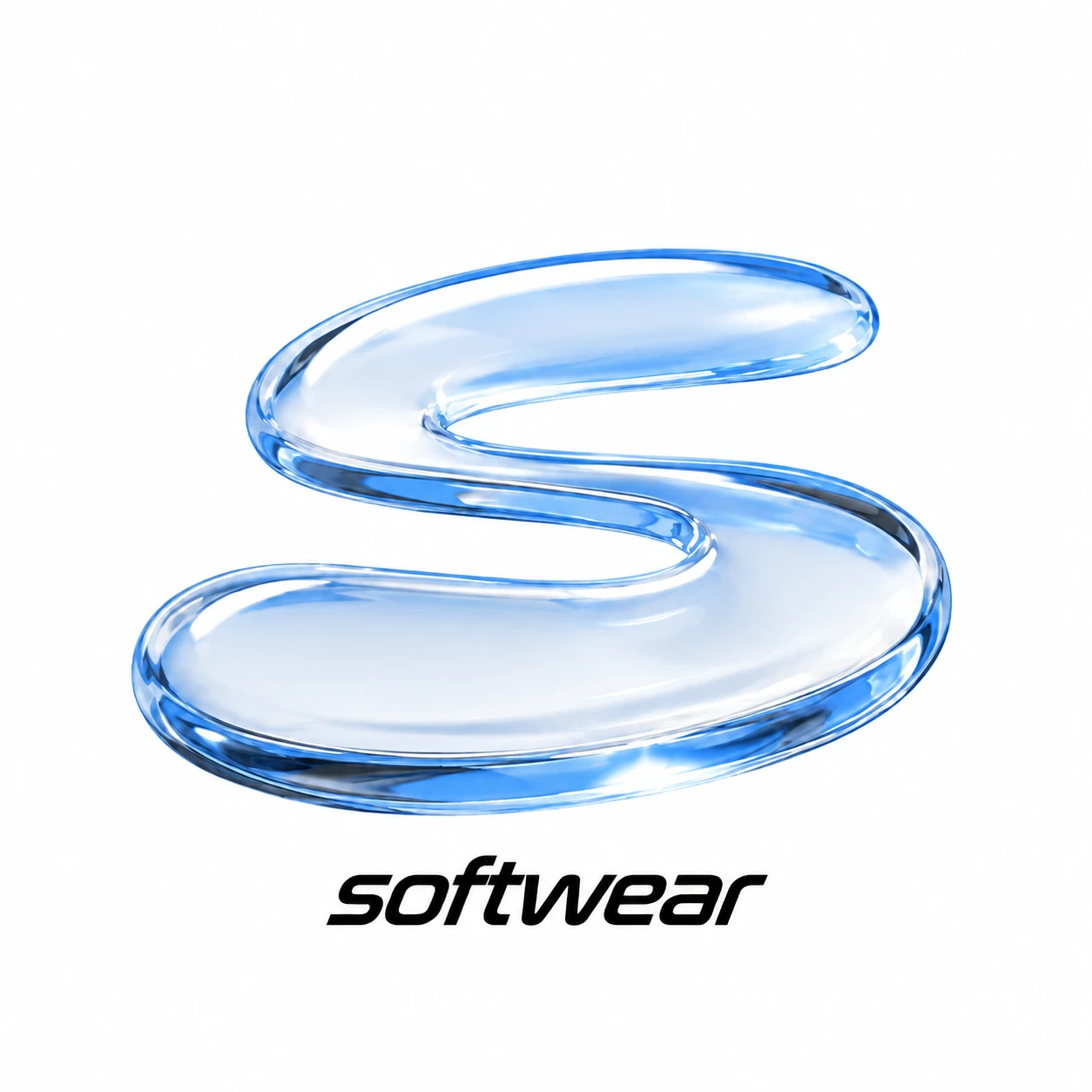 Original rounded Aero S print artwork with blue-glass highlights